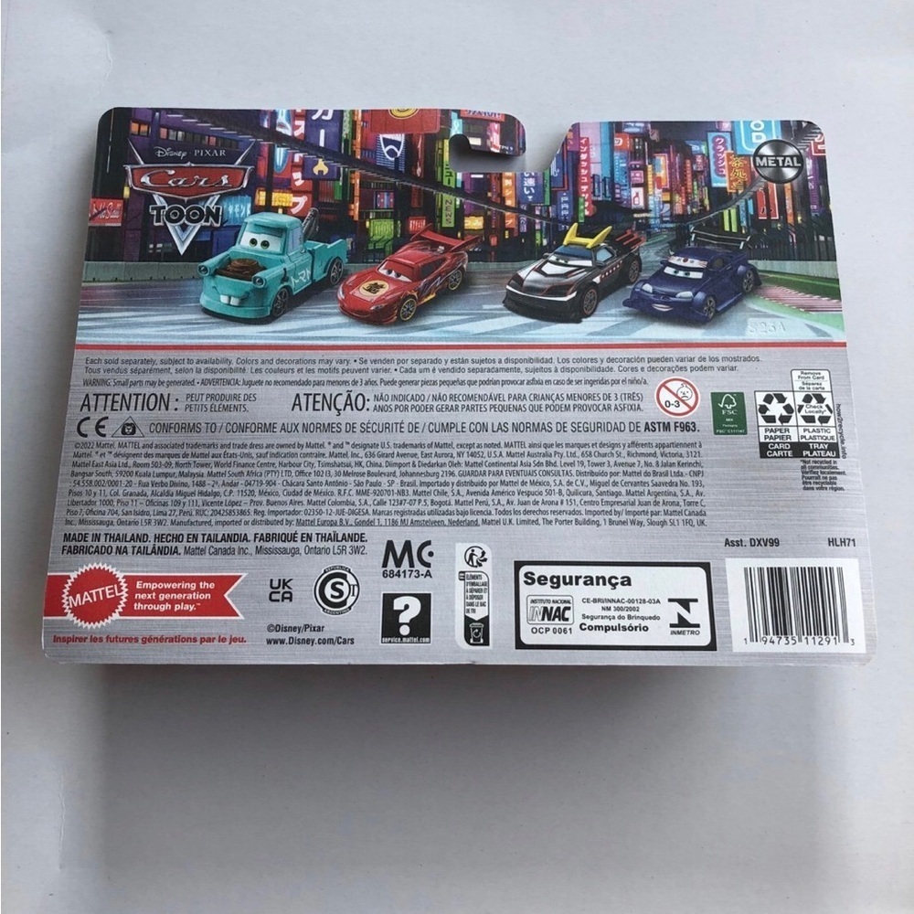 Disney Pixar Cars Diecast - 2-Pack - Kabuto & Kabuto Ninja - Tokyo Mater - NEW! - Picture 2 of 4